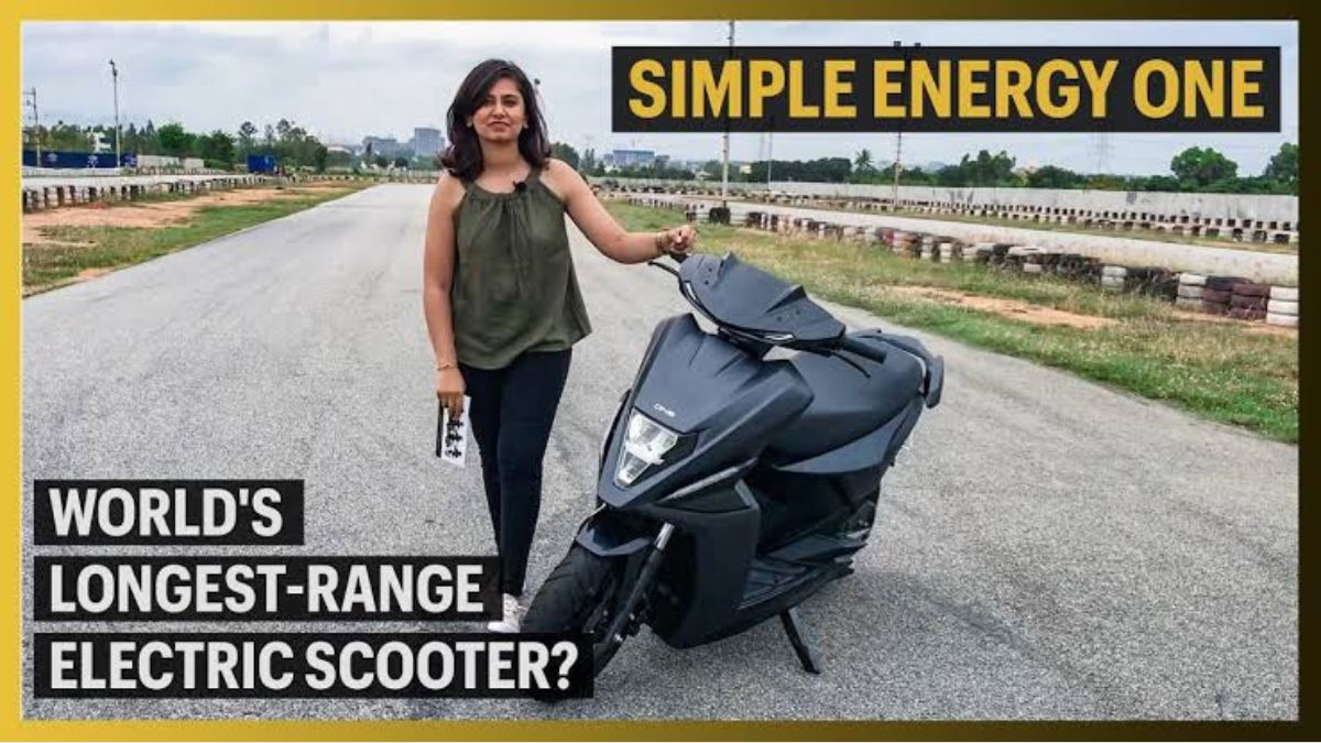 Simple One Energy Electric scooter: