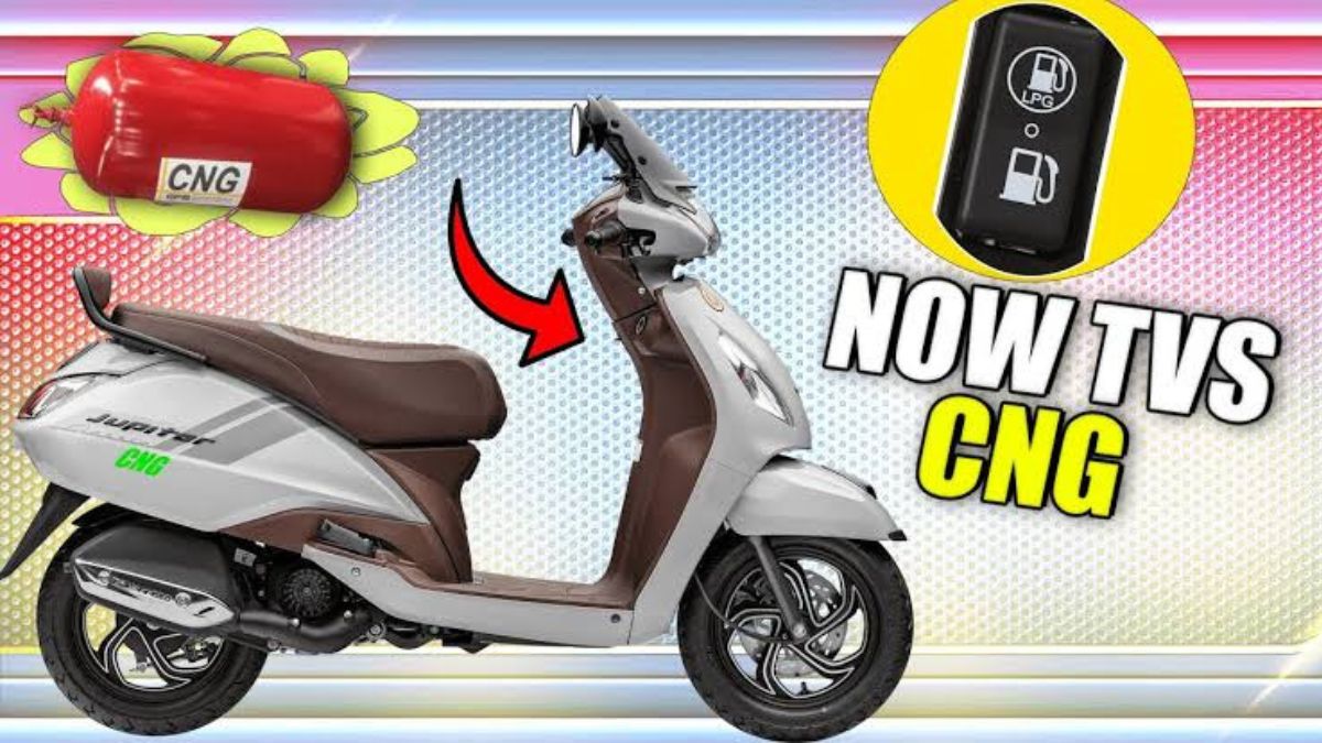 TVS Jupiter CNG Scooter