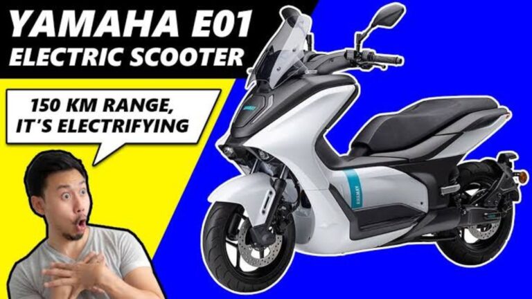 Yamaha E01 Electric Scooter