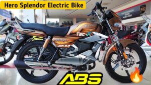 मात्र ₹80,000 की कीमत में लांच होगी Hero Splendor Electric Bike, मिलेगी 120 KM की रेंज
