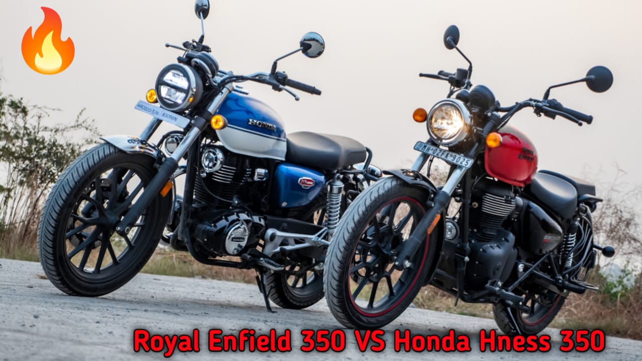 Royal Enfield 350 VS Honda Hness 350