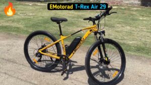 लॉन्च हुई कम कीमत और 50KM की रेंज वाली, EMotorad T-Rex Air 29 Electric Cycle