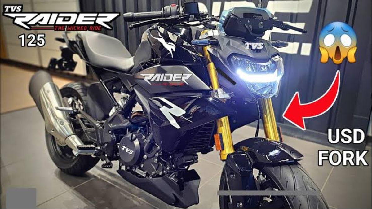 TVS Raider 125 New Bike