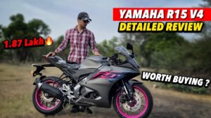 चार्मिंग लुक में लड़कों को दीवाना बनाने आ गई Yamaha R15 V4 बाइक, एडवांस्ड फीचर्स में जानिए कीमत