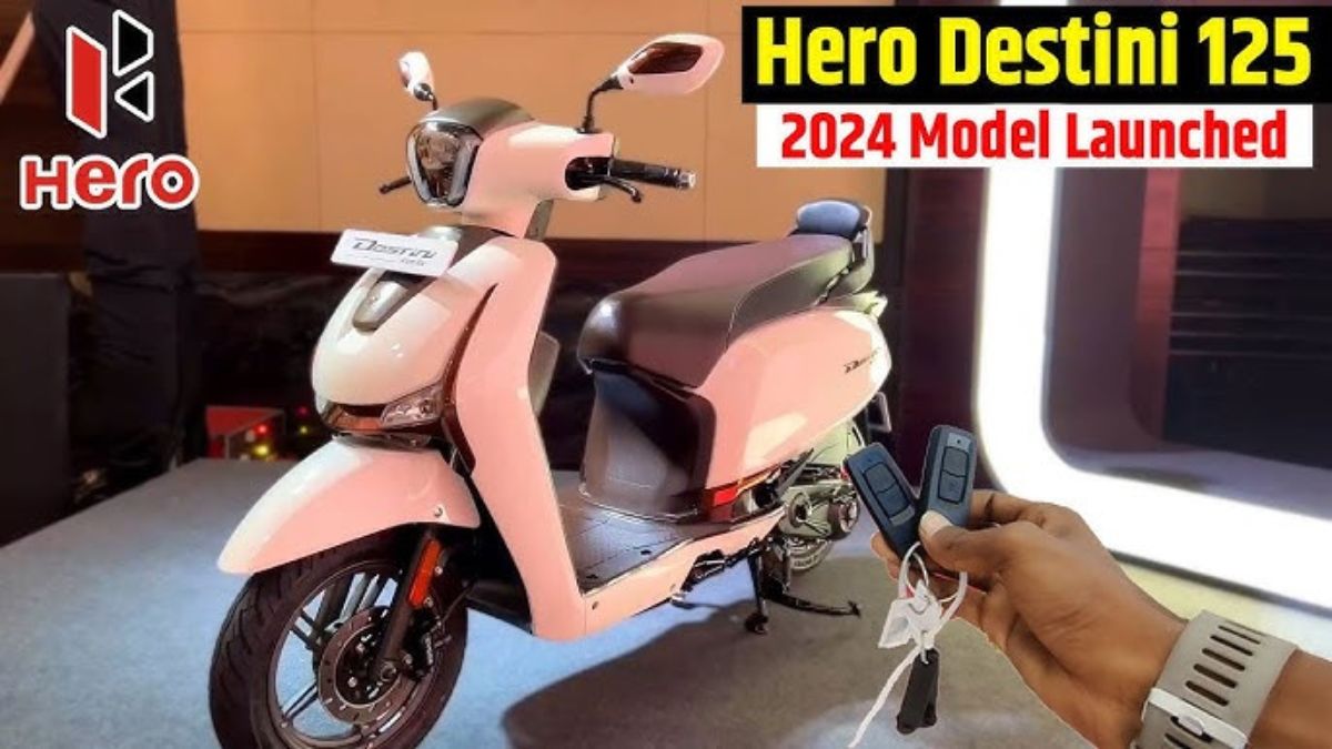 New Hero Destini 125 Scooter 2024