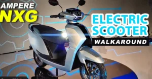 कम बजट में लांच हुई 150KM रेंज वाली Ampere Nexus Electric Scooter, जानिए कीमत