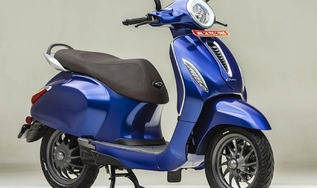 Bajaj Chetak Blue 3202