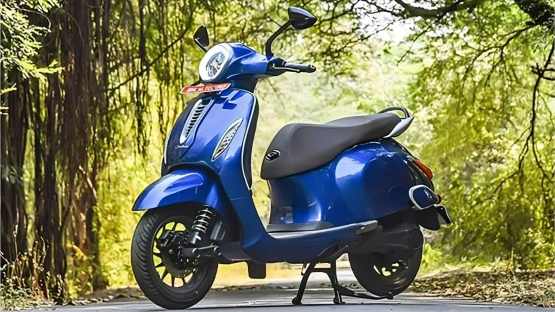 Bajaj Chetak Blue 3202