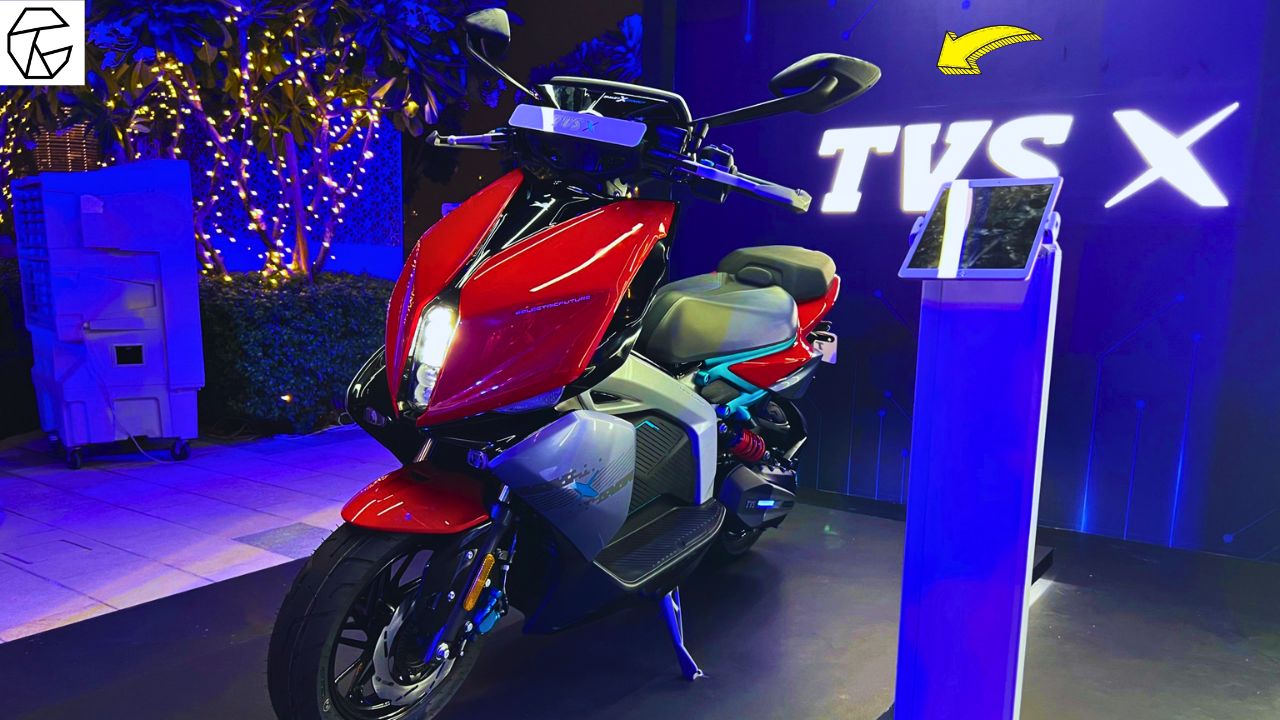 TVS X Electric Scooter