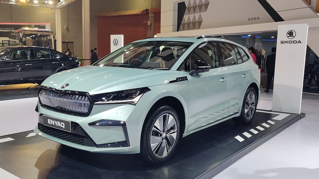 Skoda Enyaq iV Electric Car