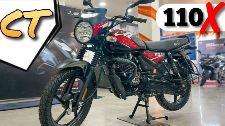 2024 Bajaj CT 110X